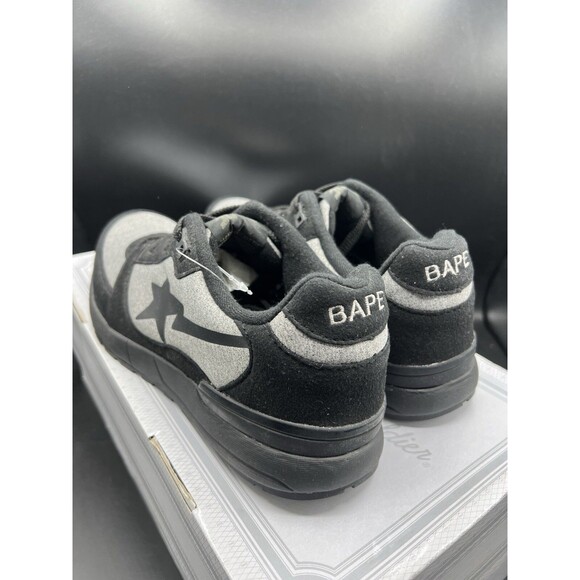 A Bathing Ape Bape Track Sta LT \'Black Grey\' Men’s Size 8 DS OG ALL (1C80191012) main image 4